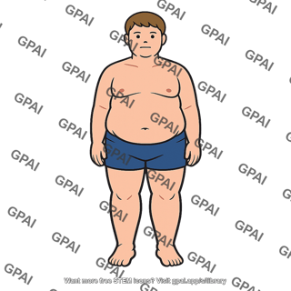 Adolescent male obese
