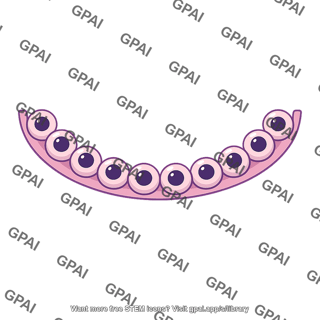Eyeballs in crescent