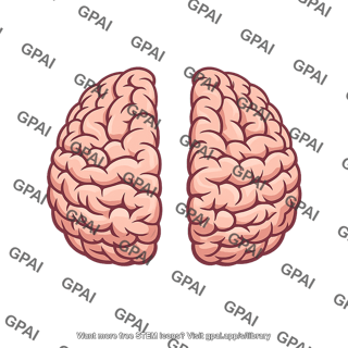 Brain hemisphere separated