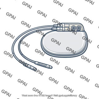 Cardiac defibrillator implant