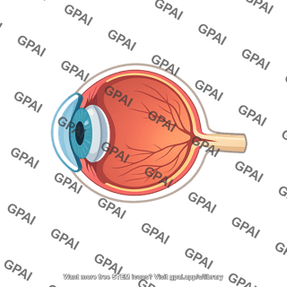 Right eye cross section