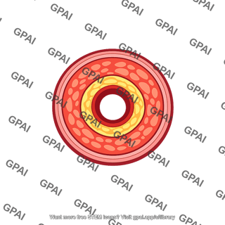 Vascular lumen reduced
