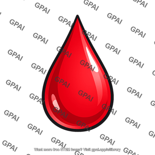Blood drop