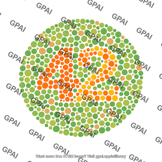 Color test chart 42
