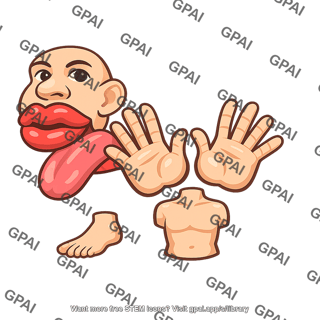 Body surface sensory map