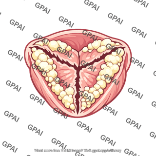 Aortic valve calcified