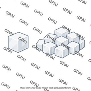 Sodium chloride crystals