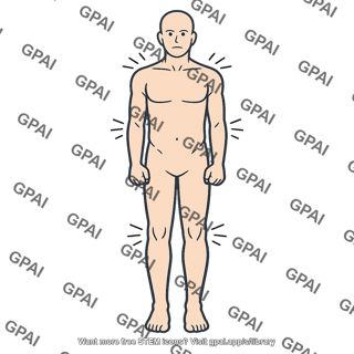 Muscle rigidity posture