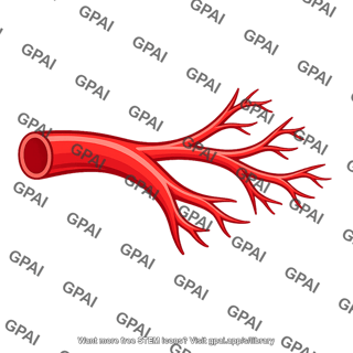 Vascular branch icon