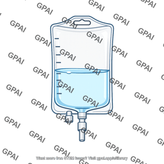 Iv fluid bag