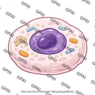 Swollen animal cell