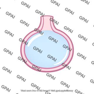 Alveolus unperfused