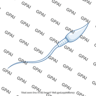 Sperm head abnormally shaped
