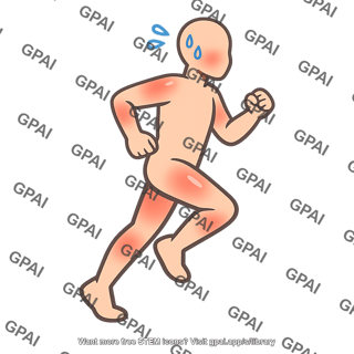 Human body exercising