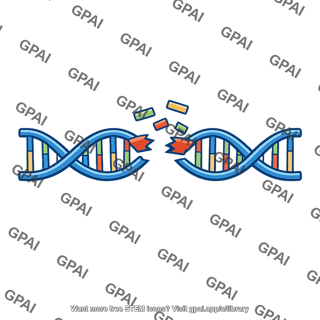 Dna chromosomal strand ruptured