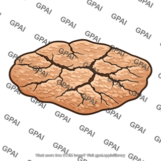 Skin cracked