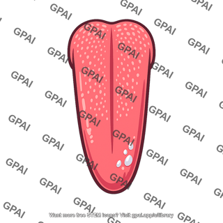Dog tongue