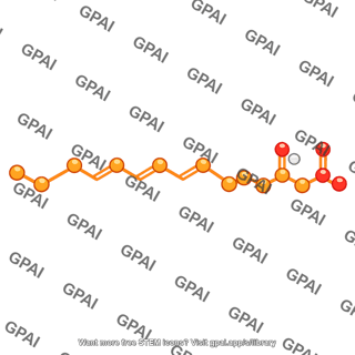 Leukotriene ball and stick