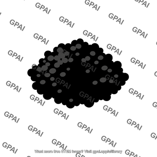 India ink particle