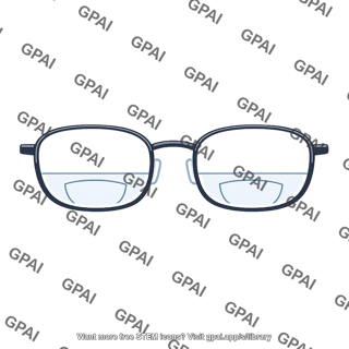 Bifocal glasses