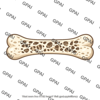 Bone weakened