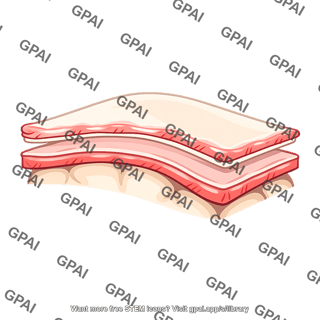 Raw fish slices