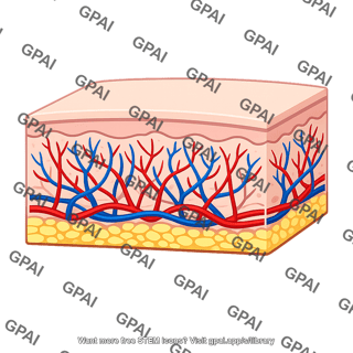 Skin vascular