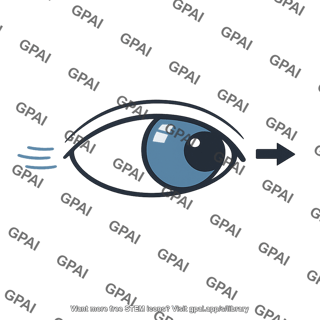 Eye saccading