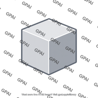 Gray cube