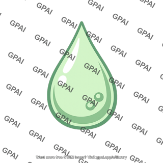 Acid droplet green