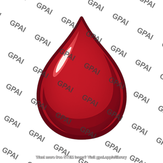 Blood drop