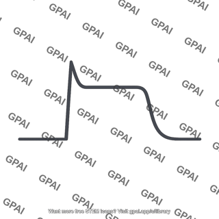 Action potential trace plateau