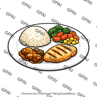Meal plate filling