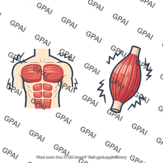 Shivering muscle icon