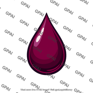 Blood droplet