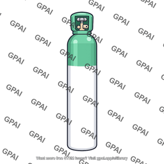 Helium oxygen mixture tank