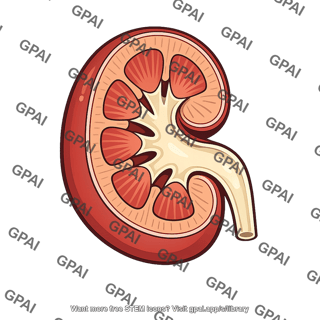 Kidney cutaway