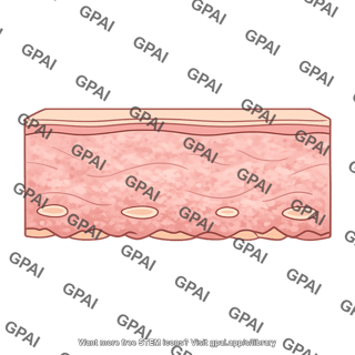 Skin cross section