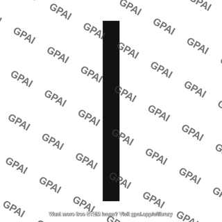 Vertical black bar