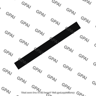 Diagonal black bar