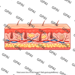 Skin cross section
