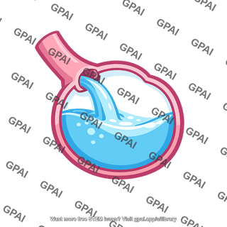 Fluid dumped into alveolus