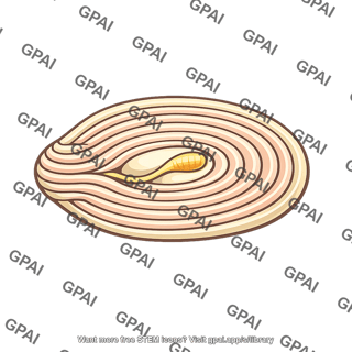 Pacinian corpuscle compressed