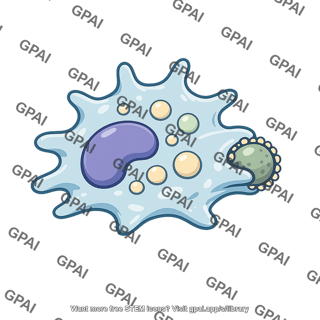 Macrophage phagocytizing