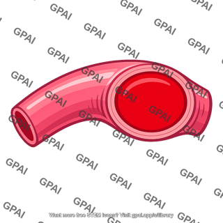 Distended artery