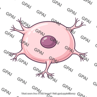 Brain cell swollen