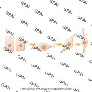 Enterocyte epithelial to mesenchymal transition