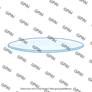 Lens flattened