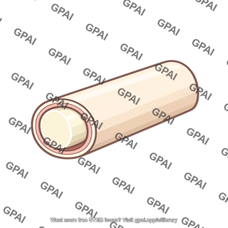 Nerve fiber cutaway