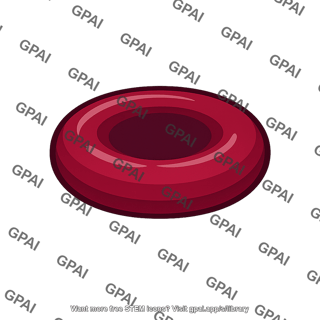 Red blood cell deoxygenated